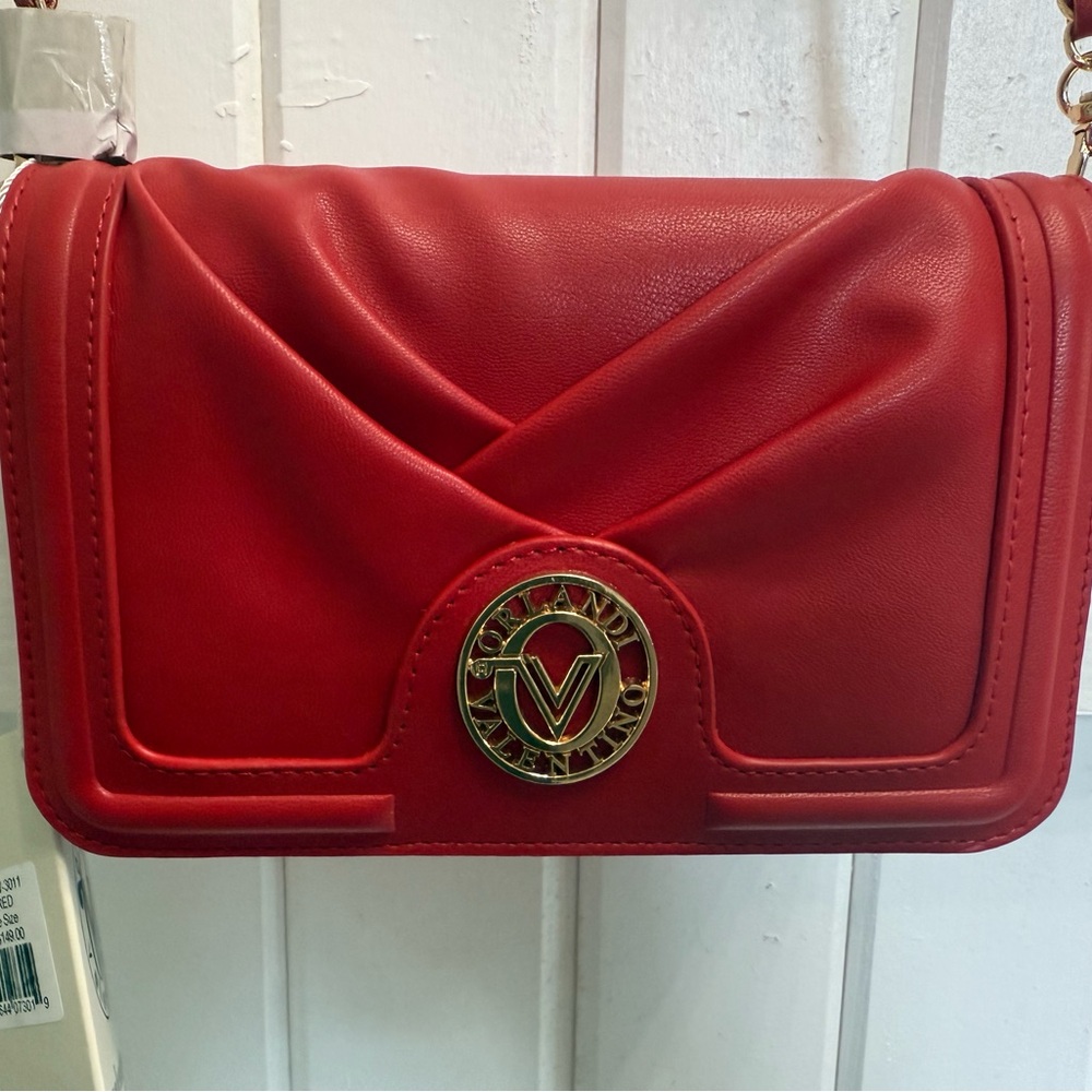 Valentino Orlandi Red Crossbody Bag